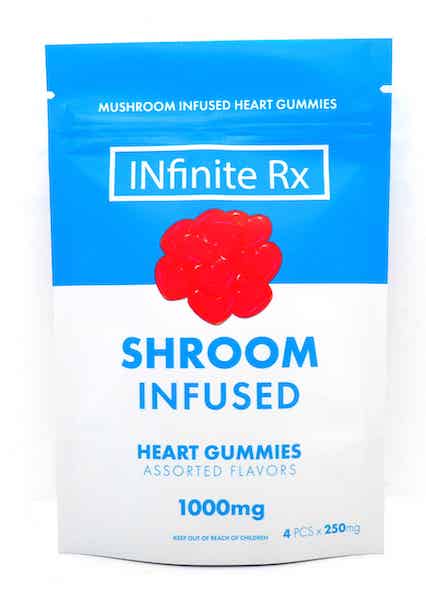 INfinite Rx Shroom Infused Heart Gummies (1000mg)