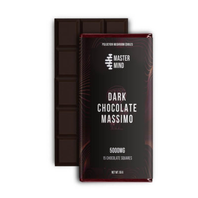 Mastermind - Funghi Dark Chocolate Bar (5000mg) sold by Pacific Shrooms
