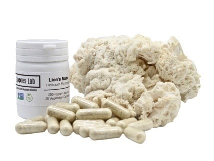 Lions Mane Supplement Capsules sold by Blue Goba