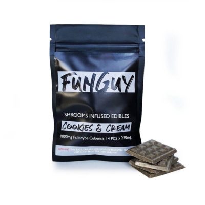 FunGuy - Cookies Cream Chocolates (1000mg) sold by Pacific Shrooms