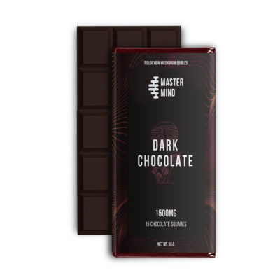 Mastermind - Funghi Dark Chocolate Bar (1500mg) sold by Pacific Shrooms