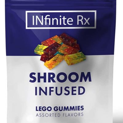 INfinite Rx Shroom Infused Block Gummies (2000mg) by Organic Shrooms Canada