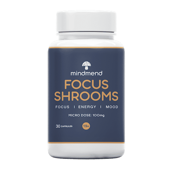 MindMend Focus Shrooms Capsules