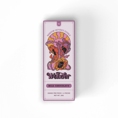 Wonder - Milk Chocolate Bar (1g) sold by Pacific Shrooms