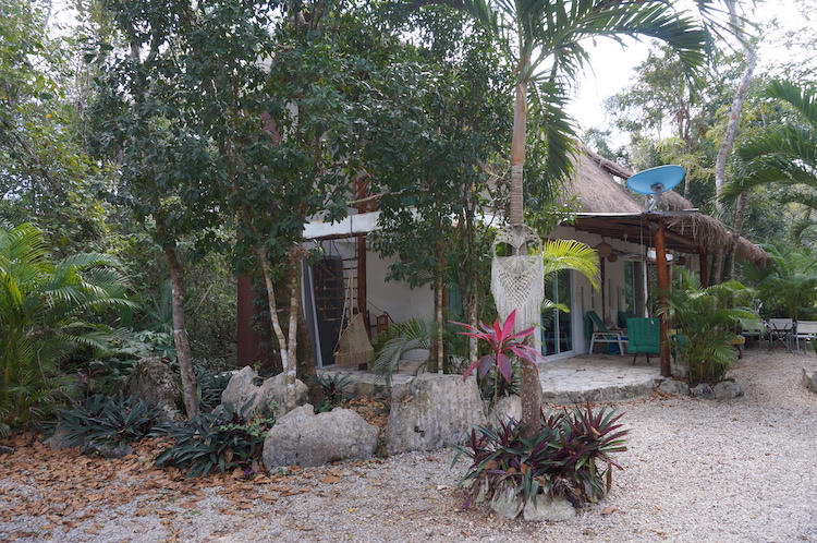 Retreat house at Bliss Eden Ayahuasca Retreat in Tulum, Quintana Roo, Mexico