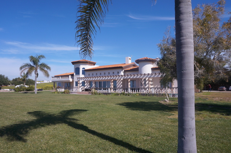 The grounds at Casa Santa Isabel Ibogaine Treatment Center in Rosarito Beach Mexico.