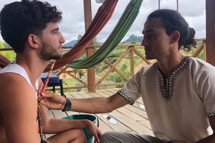 Rape Ceremony at Colibrí Garden Ayahuasca Retreat in Santa Elena Medellin Colombia