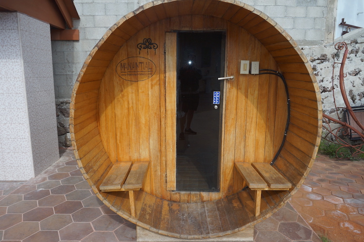 Sauna at Experience Ibogaine Addiction Treatment Center Tijuana Mexico