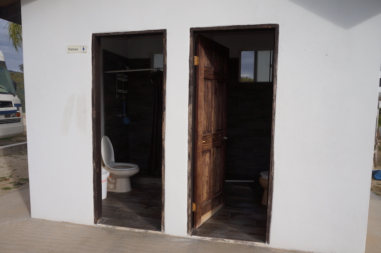 Guest washrooms at Iboga Protocol Ibogaine Retreat in Ensenada Mexico.