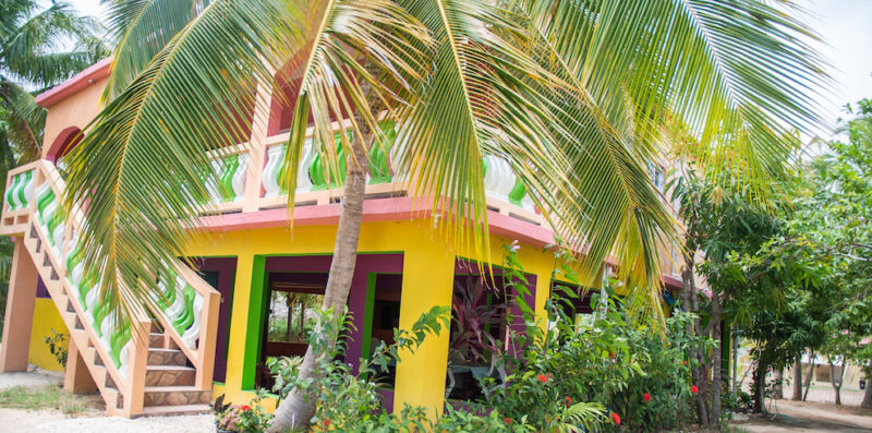 The facilities at MycoMeditations Psilocybin Mushroom Retreat in Treasure Beach, Jamaica