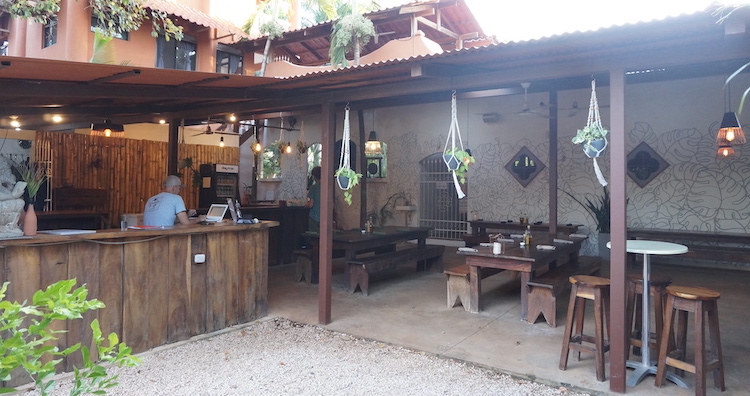 Dining Area at Peace Retreat Costa Rica Psilocybin Ayahuasca Paraiso Guanacaste