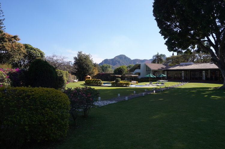 The grounds at Tandava 5-MeO-DMT Retreats in Tepoztlan, Mexico
