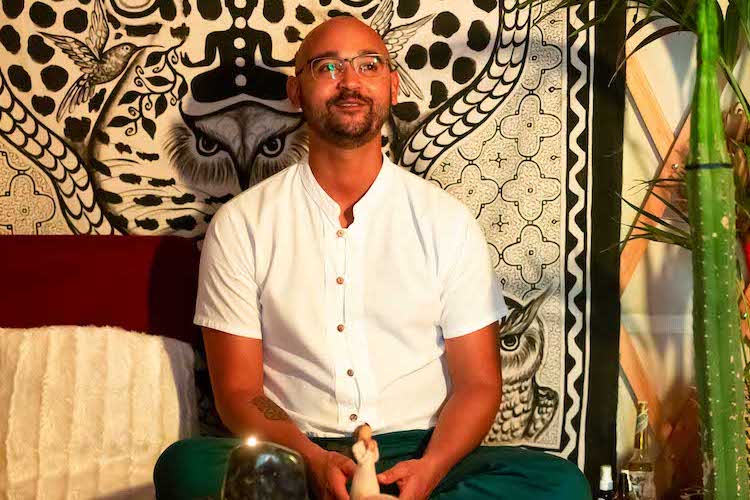 Shurandy, Shaman at Acsauhaya Psilocybin Retreat near Amsterdam, Netherlands