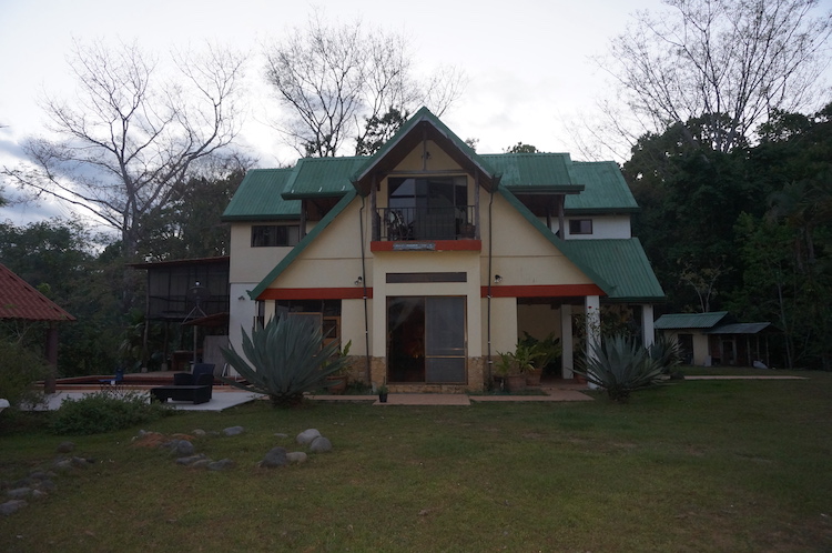 View of the retreat building   at Divina Vida Cacao Retreat in San Gerardo, Puntarenas, Costa Rica