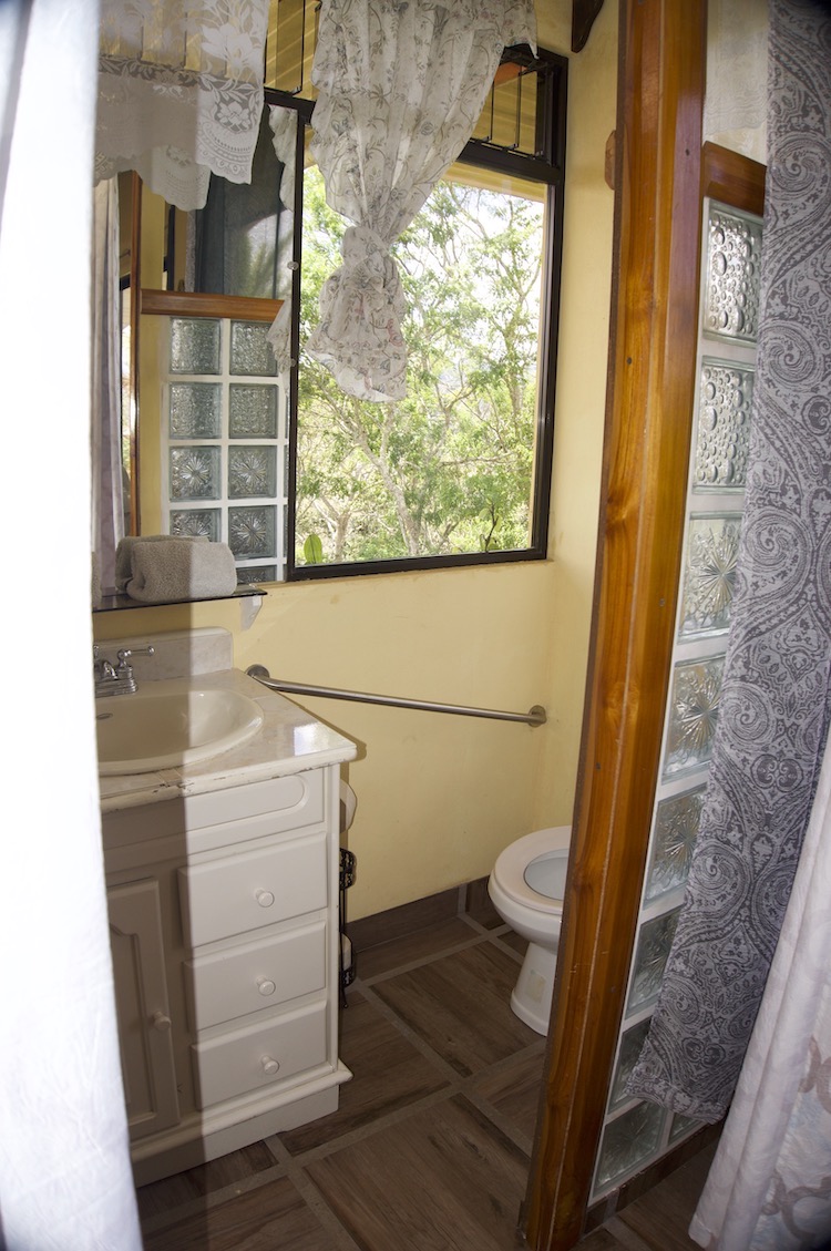 Guest washroom at Iboga Wellness Center - San Isidro de El General, San Jose, Costa Rica