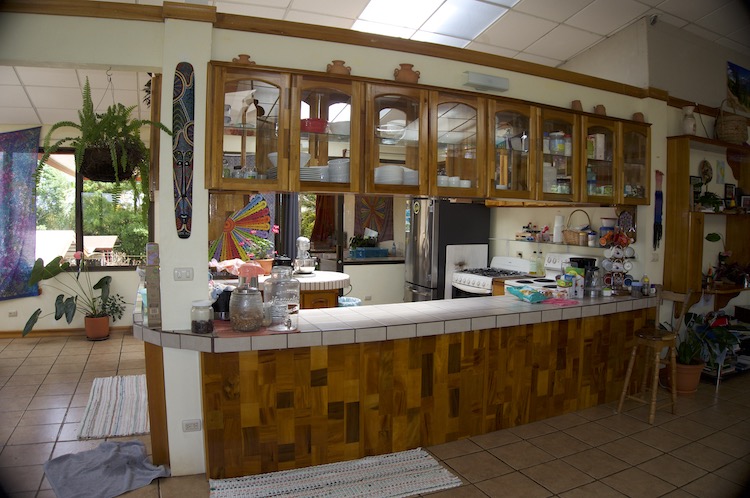 Kitchen at Iboga Wellness Center - San Isidro de El General, San Jose, Costa Rica