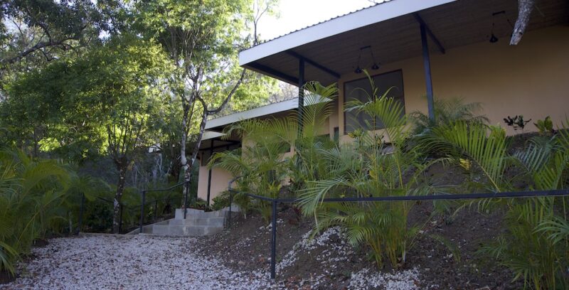 Guest accommodations at Om Jungle Medicine Ayahuasca Retreat in Samara, Guanacaste, Costa Rica