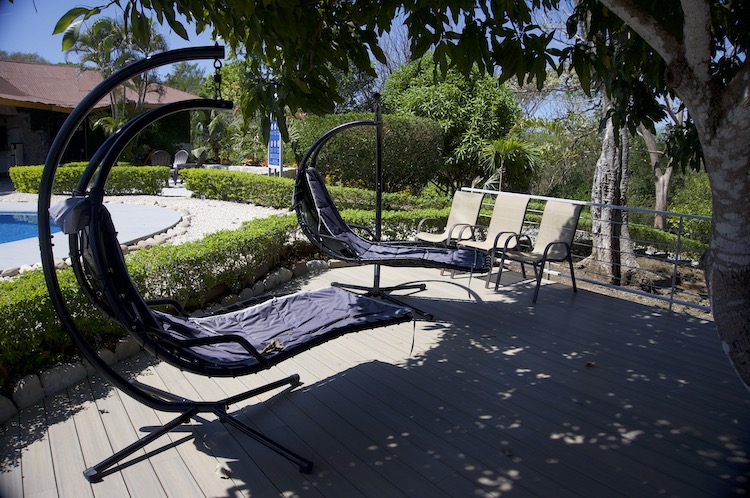 The pool area Soltara Healing Center Ayahuasca Retreat in Paquera, Costa Rica