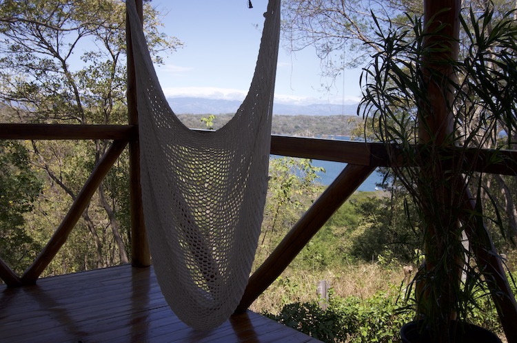 A hammock at Soltara Healing Center Ayahuasca Retreat in Paquera, Costa Rica