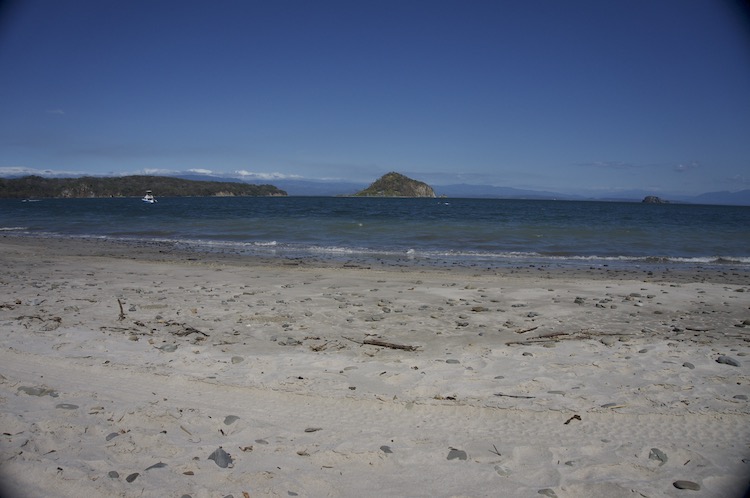 The beach at Soltara Healing Center Ayahuasca Retreat in Paquera, Costa Rica