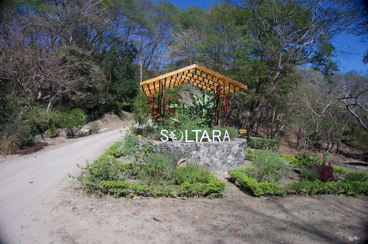 The entrance to Soltara - Ayahuasca Retreats In Costa Rica