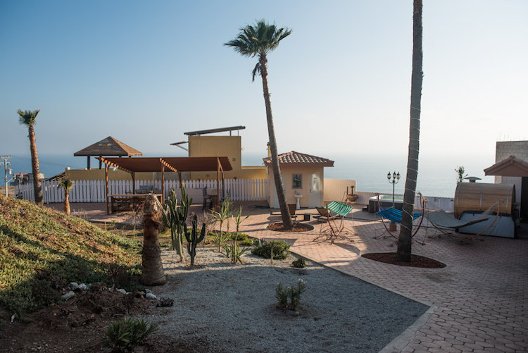 The grounds at Experience Ibogaine Addiction Treatment Center in Tijuana, Mexico