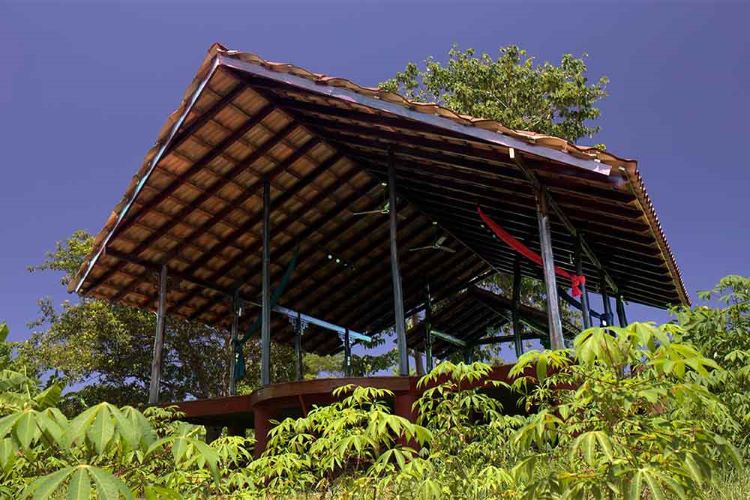 Yoga studio at Soulution One Ayahuasca Retreat in Costa Rica
