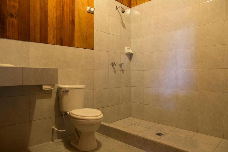 Private washroom at Ayahuasca Foundation Retreat Iquitos Peru