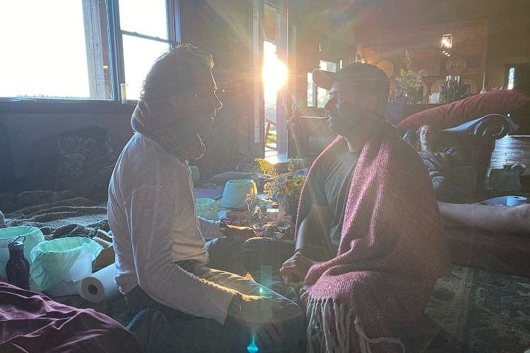Heartfelt exchange, soulful connection. A one-on-one ceremony that resonates beyond words here at Church of Eternal Light Psychedelic Retreat in Austin, Texas