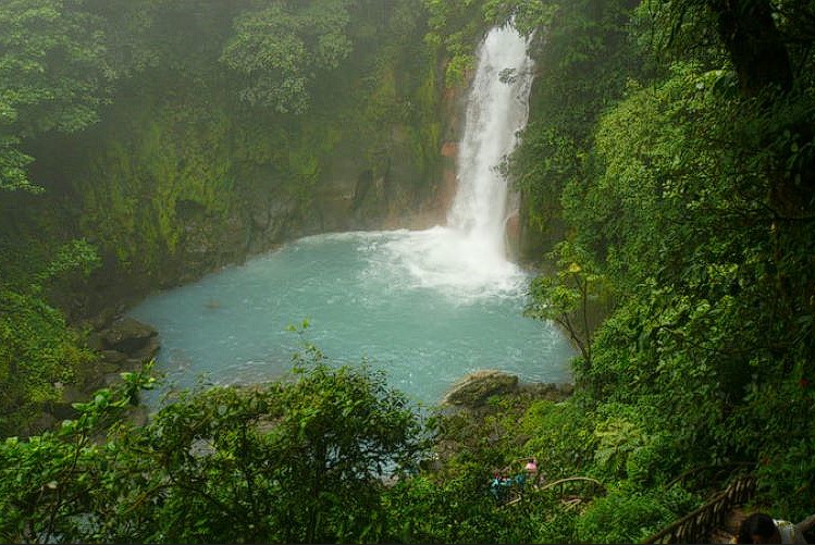 Enjoy the one of the best falls at Ikara Iboga Center Dominical Costa Rica