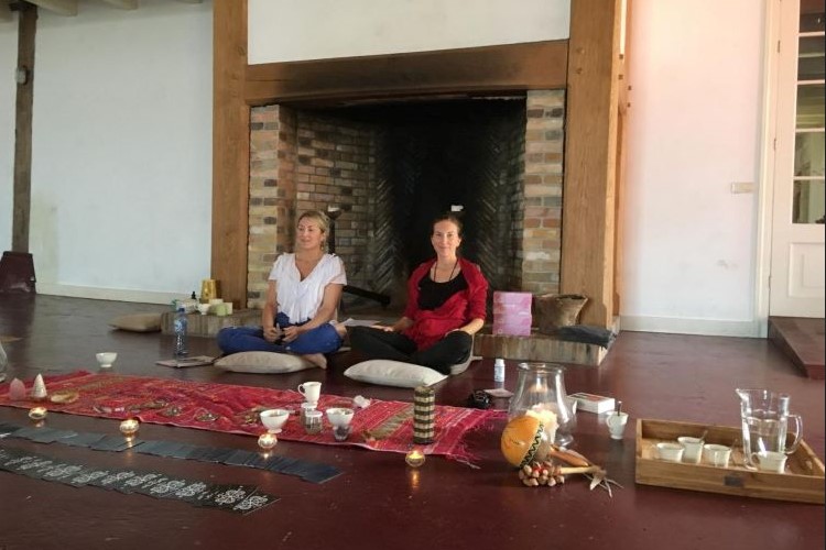 Captivated by the sacred moments in our retreat ceremony, where hearts unite, spirits soar, and transformation begins here at A Whole New High Psilocybin Retreat in Amsterdam, Netherlands