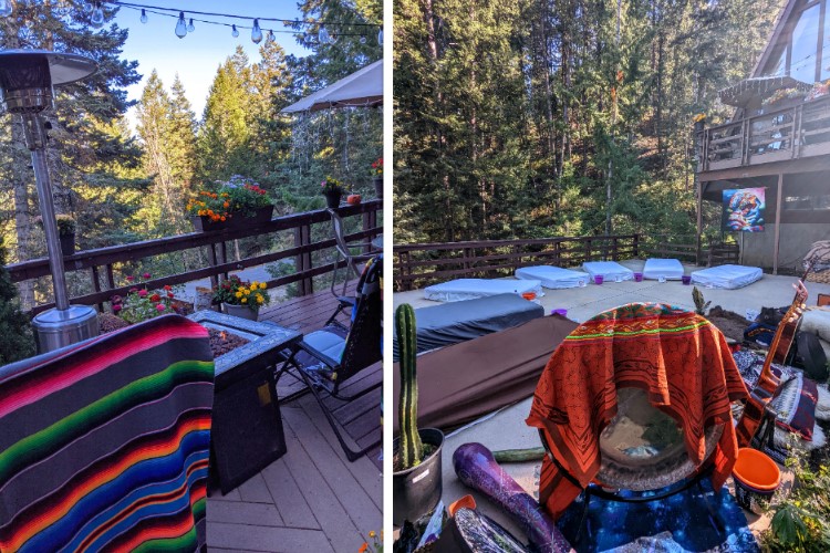 Nature's grandeur sets the stage for a perfect outdoor ceremony at our retreat. Let the breathtaking backdrop elevate your special moment here at Healing Through Psychedelic Retreat in Park City Utah, USA