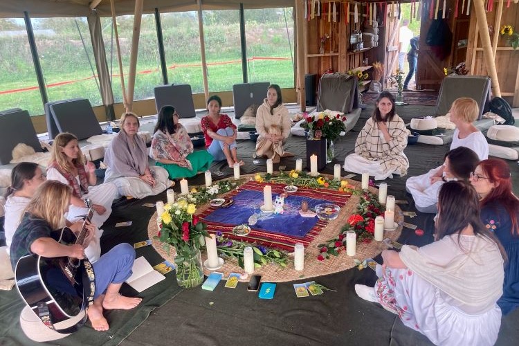 In the circle, we share, we listen, we grow. Our Integration Circles are sacred spaces for weaving individual experiences into a collective tapestry of understanding and connection. Together, we journey towards wholeness here at Birthing an Ancient Future in Den Haag Centrum, Netherlands.